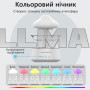 Ультразвуковий зволожувач повітря нічник гриб Doctor-101 Rainfall з ефектом дощу